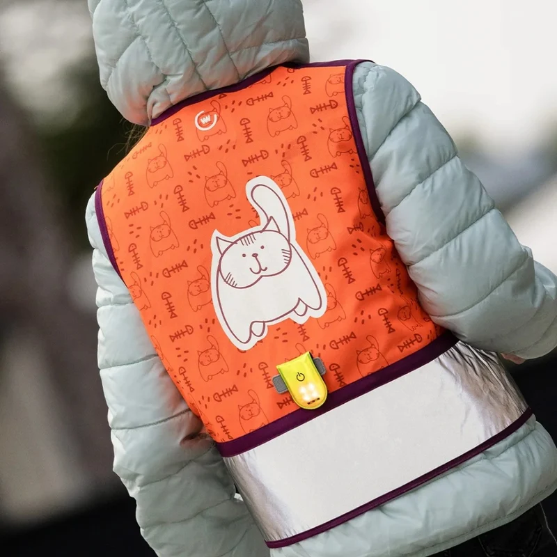 Gilet réfléchissant enfant WOWOW Zippy 3 à 10 ans
