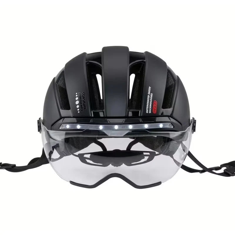 Casque vélo lumineux avec clignotants led Contec Como