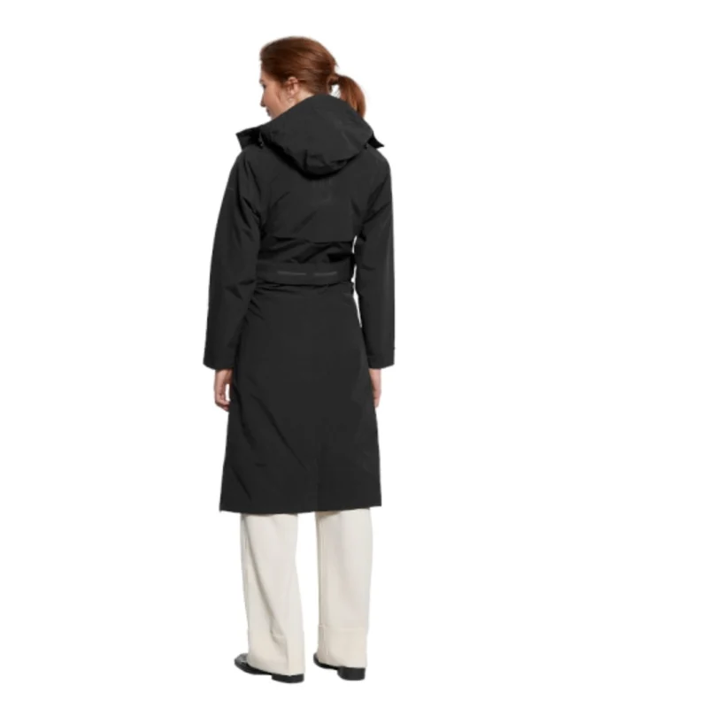 Veste imperméable trench-coat vélo Basil Mosse