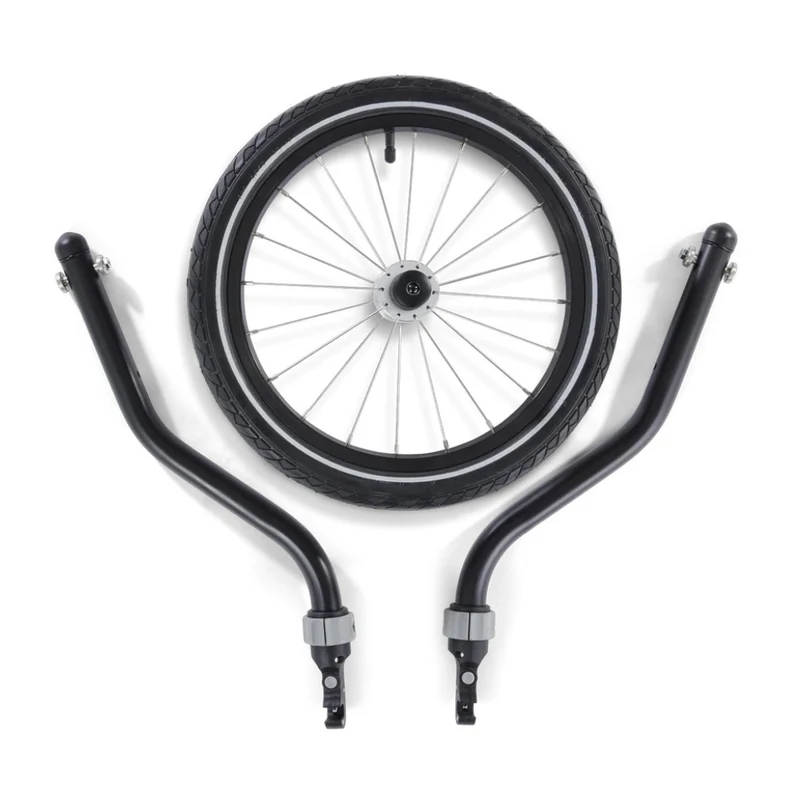 Remorque vélo 3-en-1 Croozer Kid Ellma 2 places avec kit jogging
