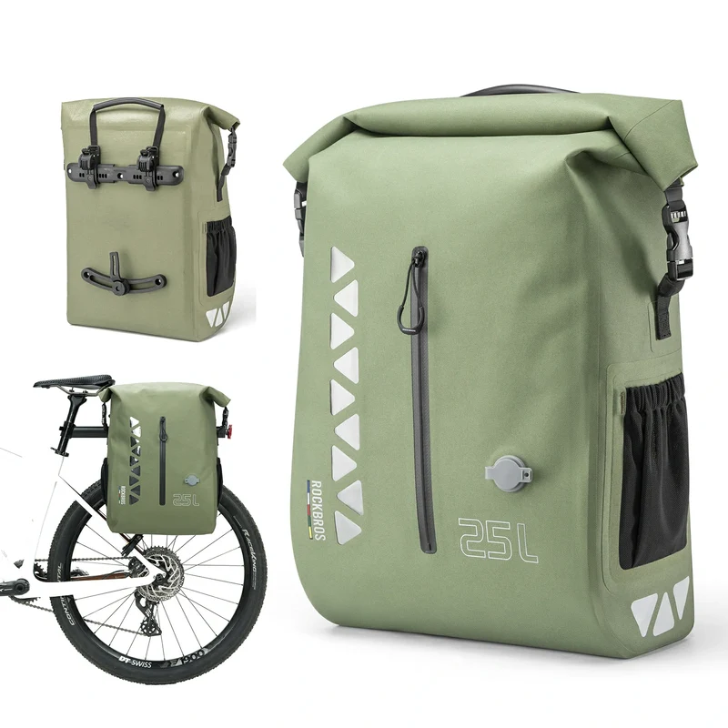 Road to Sky Gepäckträgertasche Wasserdicht Fahrradtasche für Gepäckträger