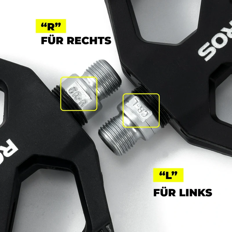 Fahrradpedale aus Nylon mit Reflektoren, rutschfeste Leichte Breite Plattform