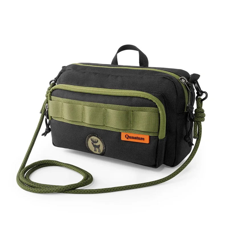Qunature 2,5L Outdoor Umhängetasche Sling Bag