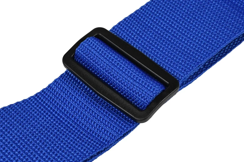 Kofferband mit Zahlenschloss blau – Breite ca. 5 cm, Länge ca. 180 cm, Farbe blau