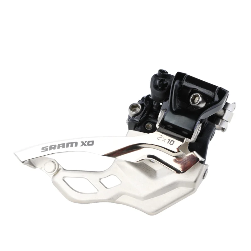 SRAM X0 Umwerfer 2x10-fach | High Clamp 31,8 mm | Bottom Pull | schwarz