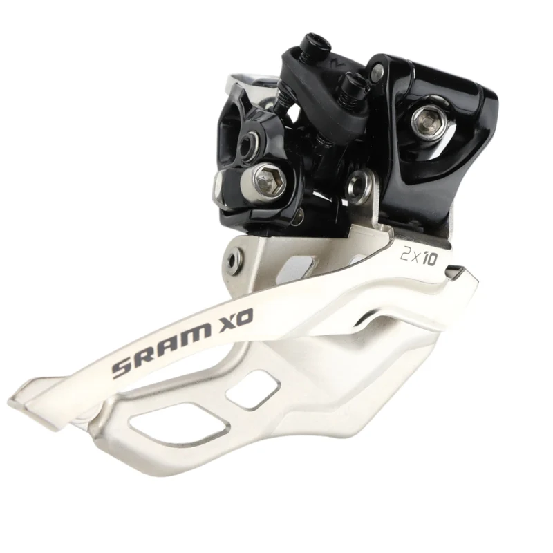 SRAM X0 Umwerfer 2x10-fach | High Clamp 34,9 mm | Bottom Pull | schwarz