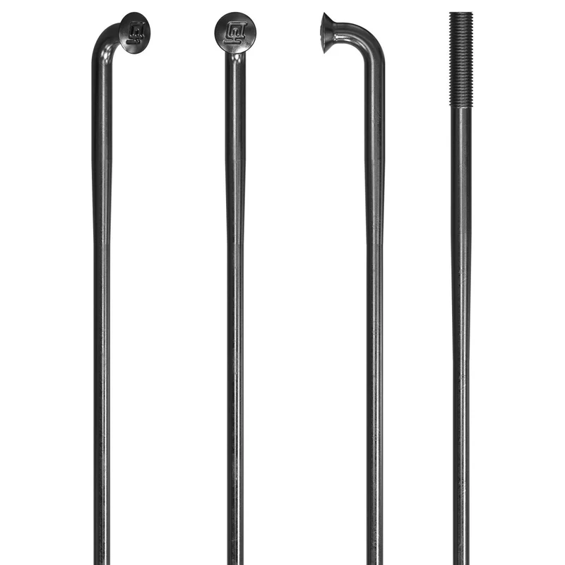 DT Swiss Competition Race Speichen J-Bend 282 mm Schwarz | 18 Stück