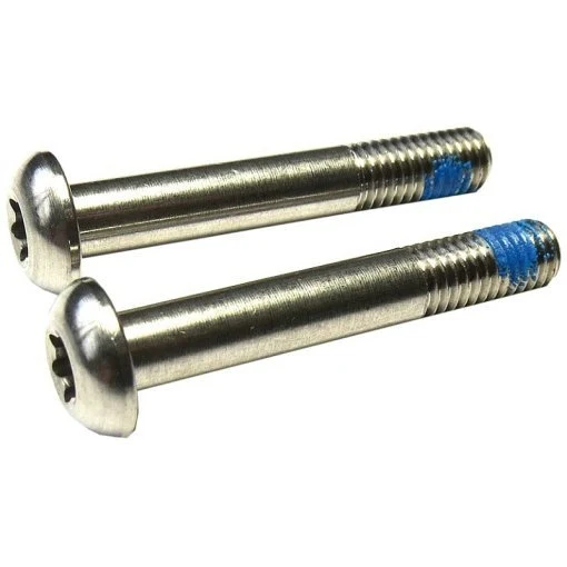 SRAM Flat Mount Adapter Edelstahlschrauben T25 2Stk Silber