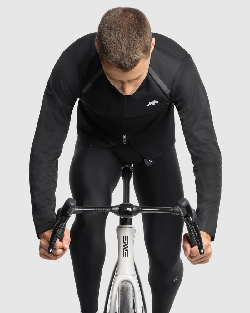Assos Mille GT S11 EVO Herren Shelljacke Black Series