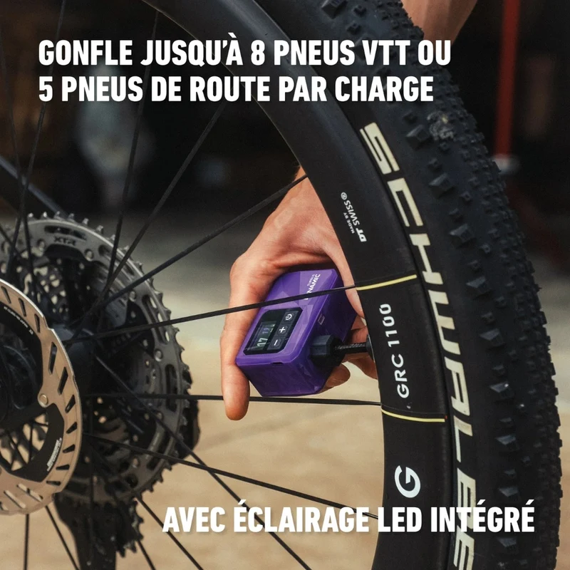 Mini pompe électrique vélo Dynamic Turblo 2