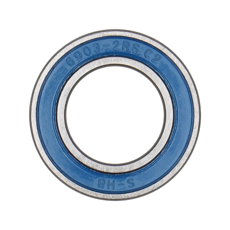 Rillenkugellager für Shimano Nabe | 6903-2RS C2 | 17 × 30 × 7 mm | beidseitig gedichtet