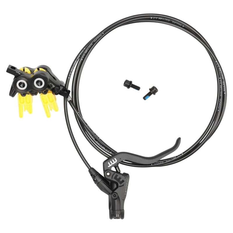MAGURA MT5 Scheibenbremse | 4-Kolben | 2000 mm Leitung | Hinterrad
