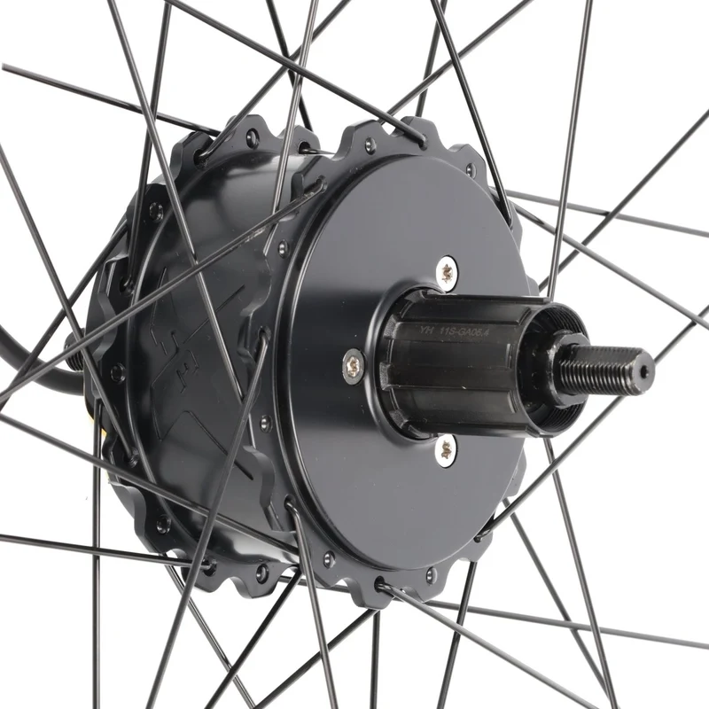 FSA AGX Alloy | 28 Zoll Laufradsatz mit Motor | Disc 6-Loch | X-Series X35-M1C-EU Hinterradantrieb