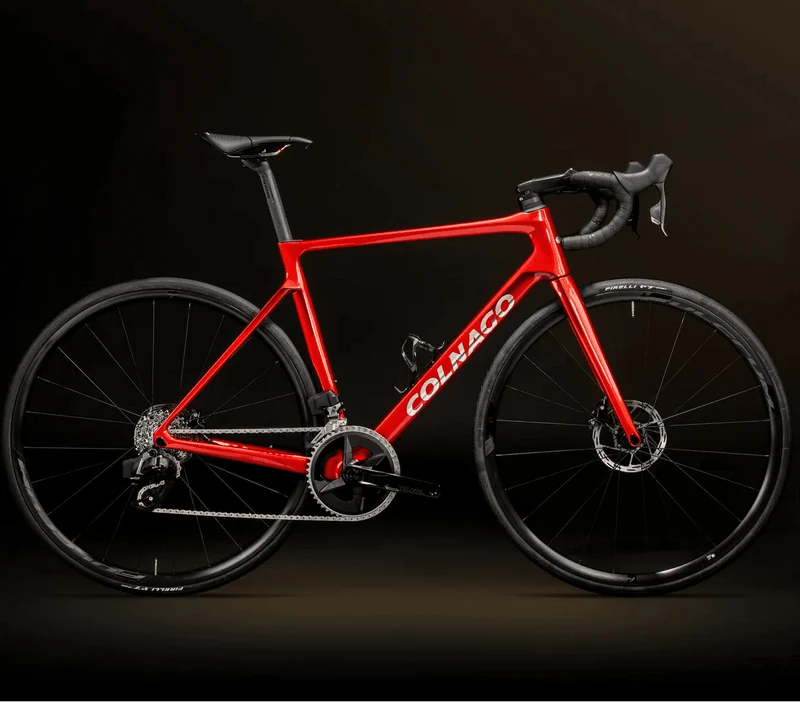 Colnago V4 Carbon Rennrad | Shimano 105 Di2 2x12-fach | Rot