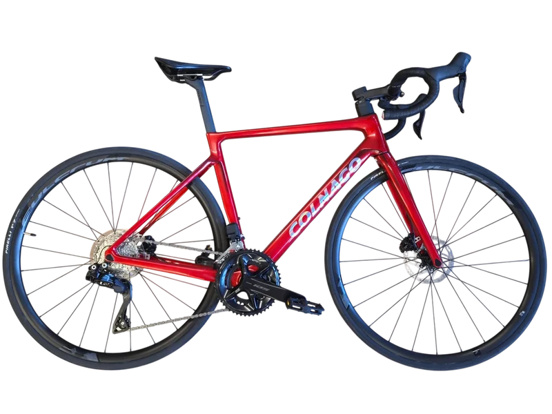 Colnago V4 Carbon Rennrad | Shimano 105 Di2 2x12-fach | Rot