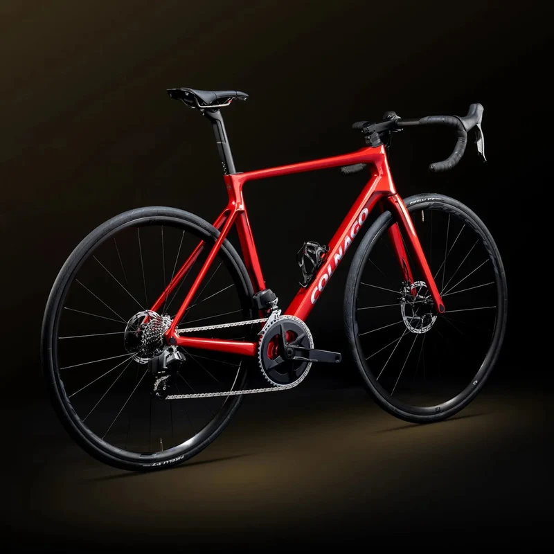 Colnago V4 Carbon Rennrad | Shimano 105 Di2 2x12-fach | Rot