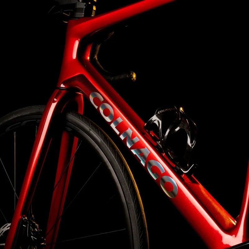 Colnago V4 Carbon Rennrad | Shimano 105 Di2 2x12-fach | Rot