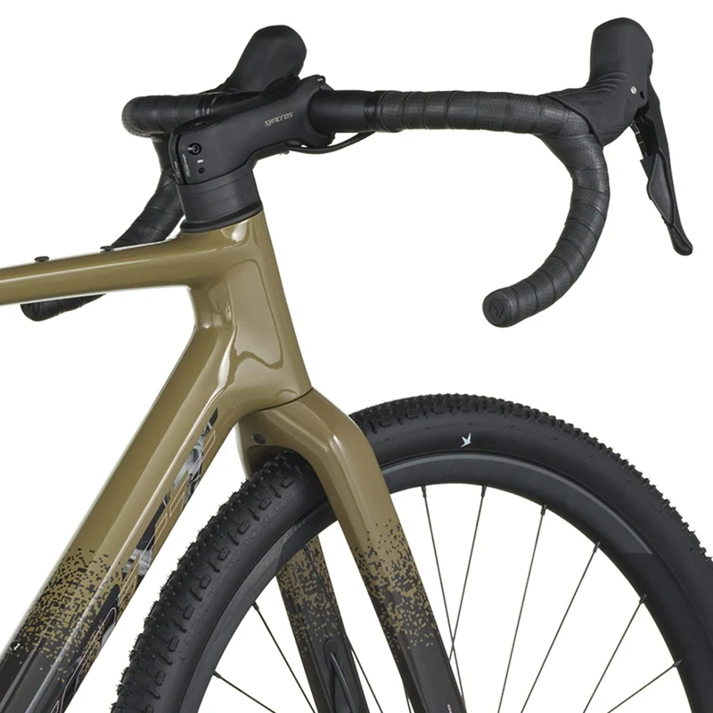 Scott Addict Gravel 40 2026 Kaki Green/Carbon Black