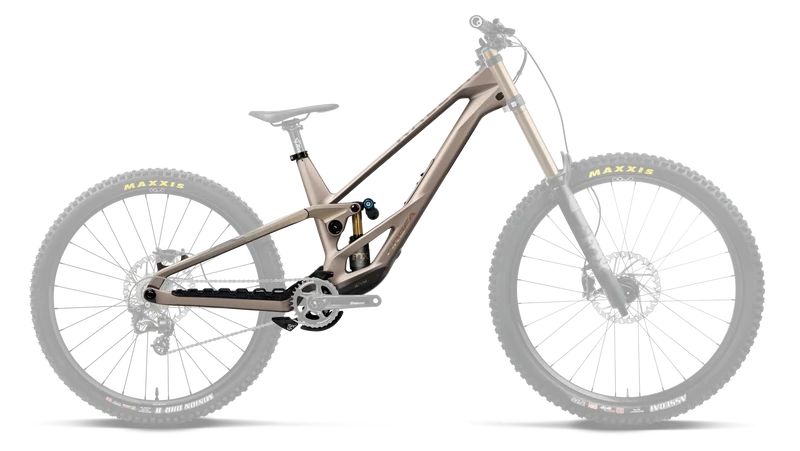 Orbea Rahmensatz Rallon 442 DH 2027 Nickel Matt/Nickel Chrome Gloss