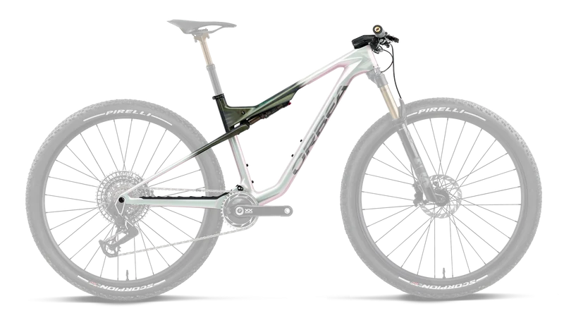 Orbea Rahmensatz Oiz OMX+IL SL R+K 2027 Iris White/Seaweed Carbon View Gloss