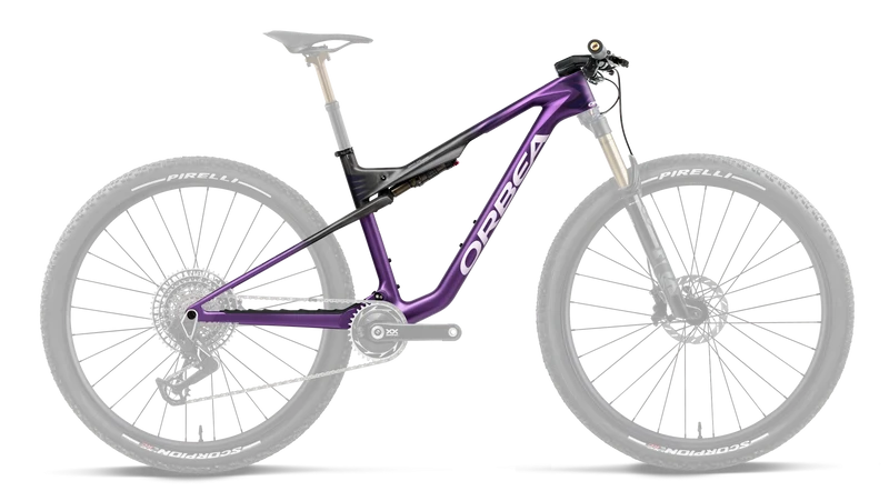 Orbea Rahmensatz Oiz OMX+IL SL R+K 2027 Royal Plum/Diamond Black Carbon View Matt