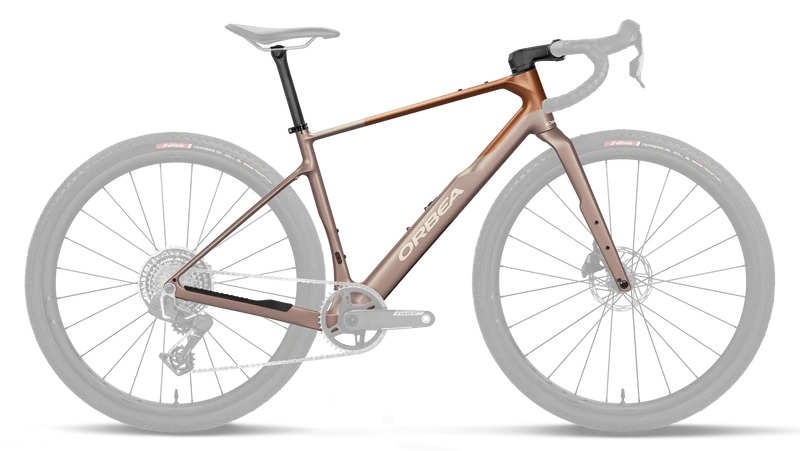 Orbea Rahmensatz Terra OMR 2027 Nickel Matt/Metallic Cinamon Matt