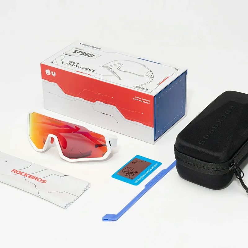 Kinder Fahrrad Sonnenbrille - Polarisiert/Photochrom mit UV400 Schutz