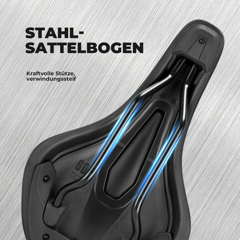 Fahrradsattel Wasserdichter und Bequemer B824