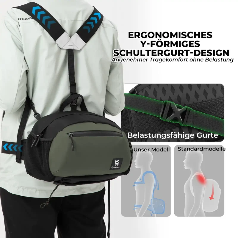 Qunature Leichter Outdoor Rucksack
