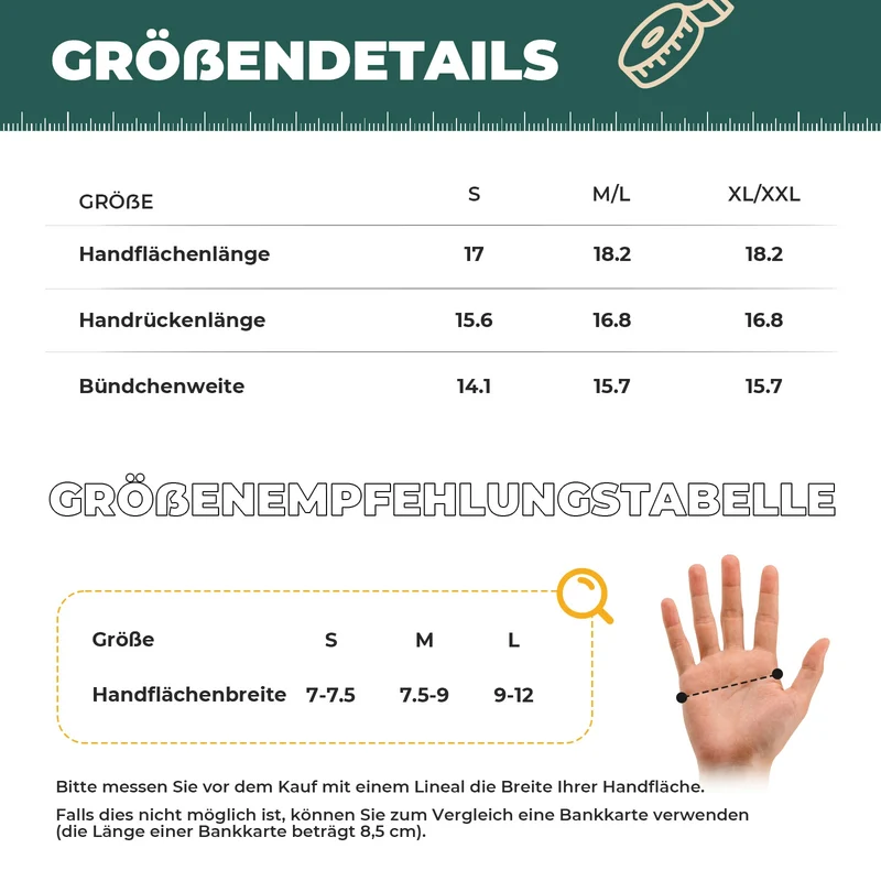 Fahrradhandschuhe Herren, Sommer Radhandschuhe Halbfinger