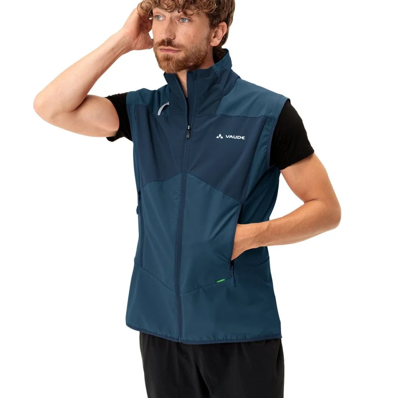 Gilet de vélo coupe-vent pour homme VAUDE Scopi