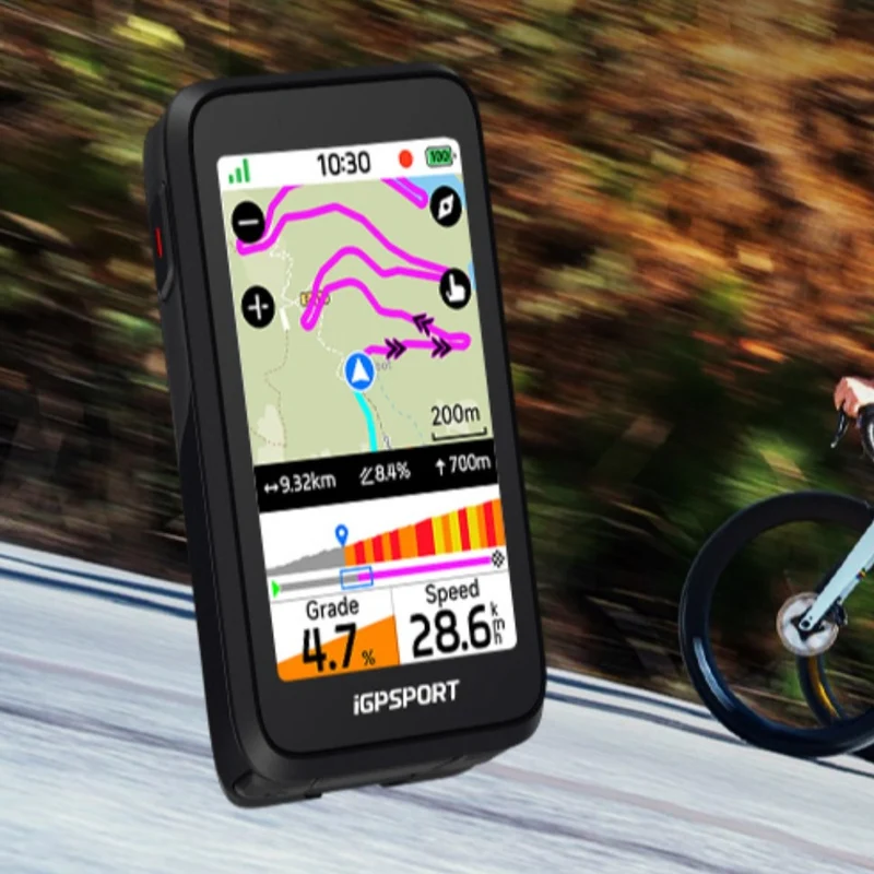 Navigateur vélo GPS ultraléger IGPSPORT BiNavi Air