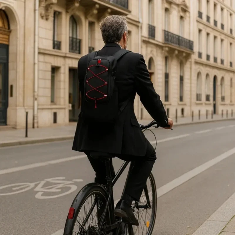 Sacoche porte-bagages vélo 10L 3-en-1 Néo Badawin