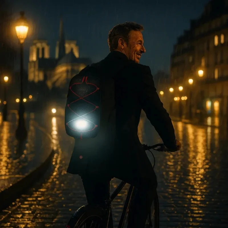Sacoche porte-bagages vélo 10L 3-en-1 Néo Badawin
