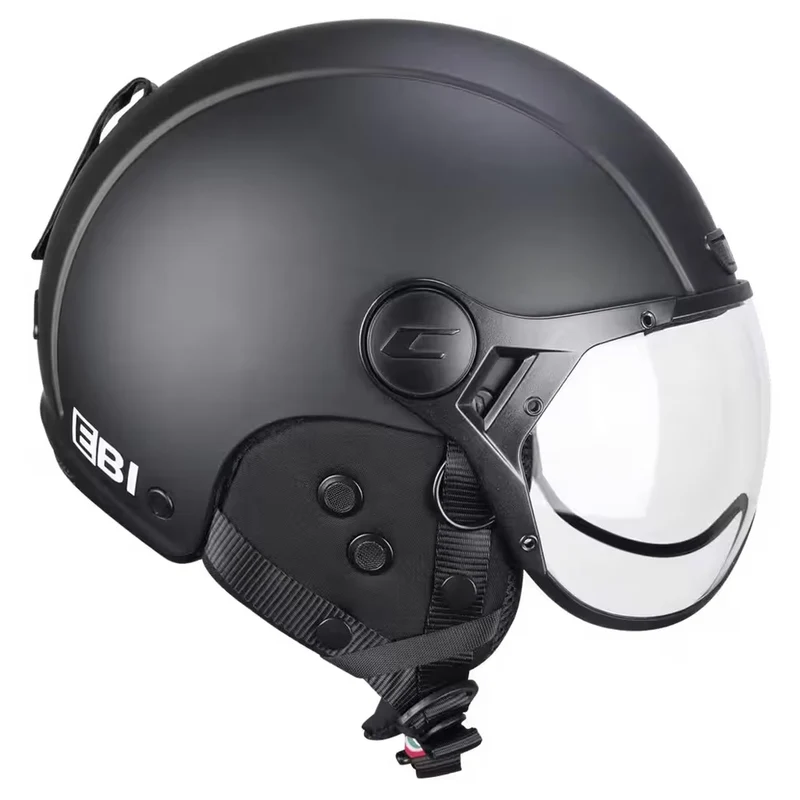 Casque vélo électrique à visière type Jet CGM Ebi Mono