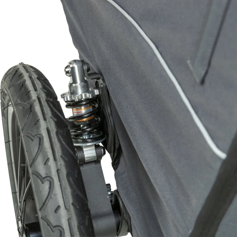 Remorque vélo pour chien Trixie pliable jusqu’à 22 kg