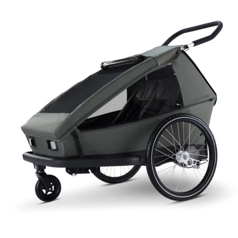 Remorque vélo enfant 2 places Croozer Kid Ellma 2