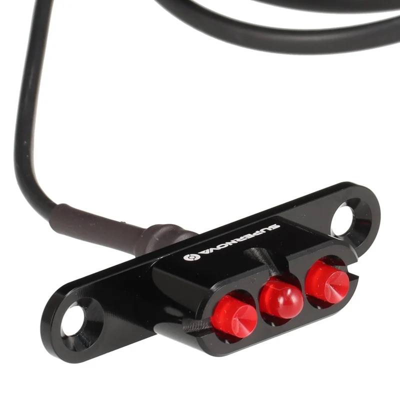 SUPERNOVA E3 Tail Light 2 E-Bike Rücklicht | Gepäckträgermontage 50 mm | 12 V | StVZO E-25