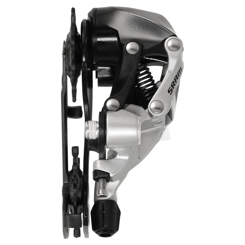SRAM Rival 1 Schaltwerk | 11-fach | langer Käfig | Type 3.0 | 11-32 bis 10-42 | Schwarz/Silber