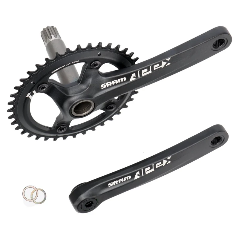 SRAM Apex 1 Kurbelgarnitur | 175 mm | 40 Zähne | GXP | 1x10-/11-fach | Rennrad, Gravel