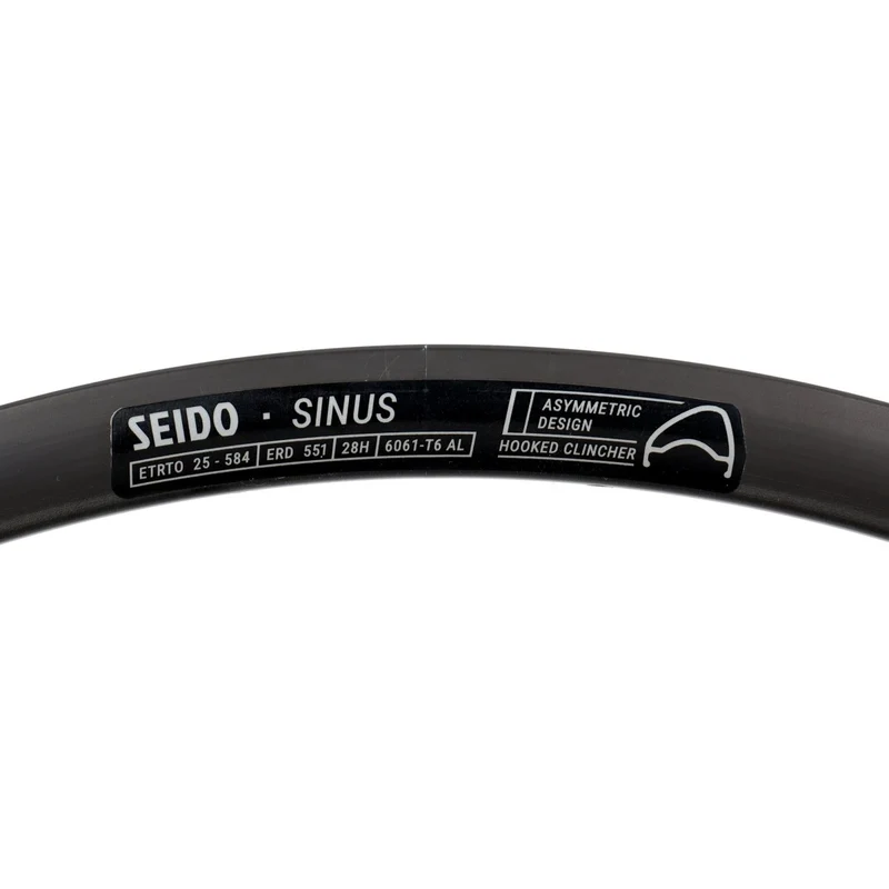 Seido SINUS Felge 27.5" (650B) | Aluminium | Gravel | Tubeless Ready | Disc