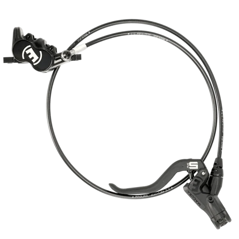Magura MT5 Scheibenbremse Vorderrad | 4-Kolben | 900 mm Leitung | inkl. QM42 Adapter für 203 mm