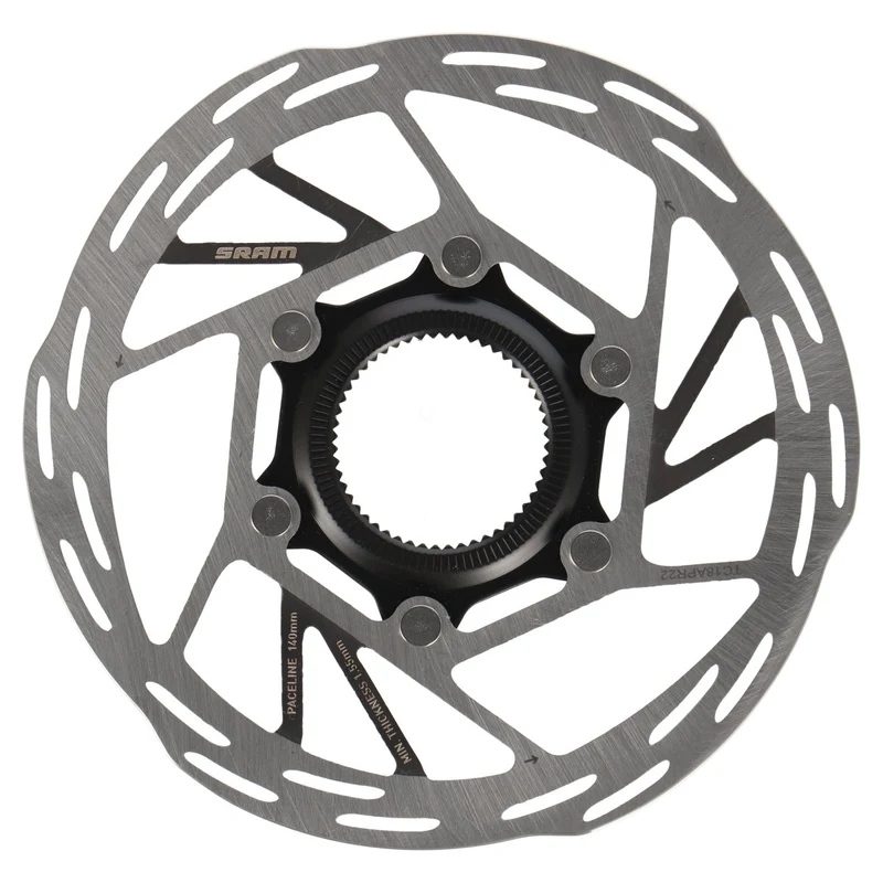 SRAM Paceline Bremsscheibe 140 mm | zweiteilig | Rounded Edges | Centerlock (ohne Lockring)