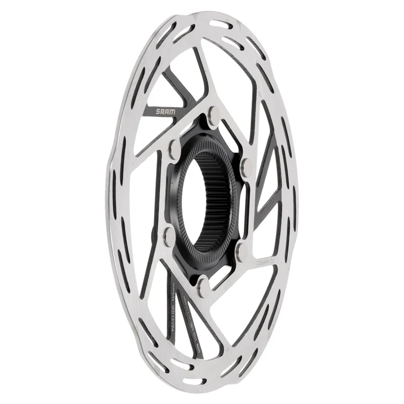 SRAM Paceline Bremsscheibe 140 mm | zweiteilig | Rounded Edges | Centerlock (ohne Lockring)