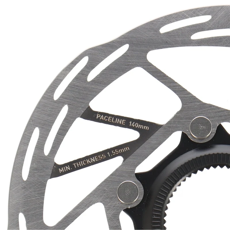 SRAM Paceline Bremsscheibe 140 mm | zweiteilig | Rounded Edges | Centerlock (ohne Lockring)