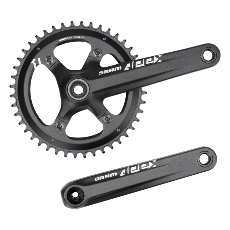 SRAM Apex 1 Kurbelgarnitur | 175 mm | 44 Zähne | GXP | 1x10-/1x11-fach | Rennrad, Gravel
