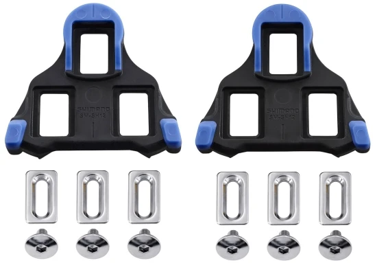 Shimano Schuhplatten SM-SH12 2° (Blau)