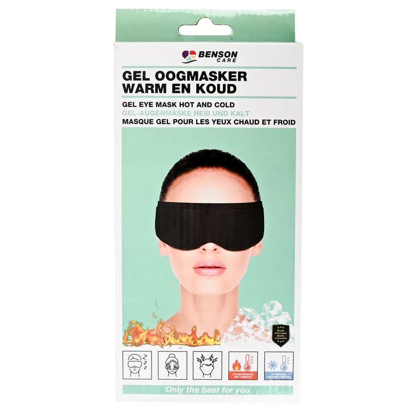 Gel-Augenmaske mit Wärme- und Kältetherapie – Achtung: Testen Sie vor der Anwendung zuerst die Temperatur