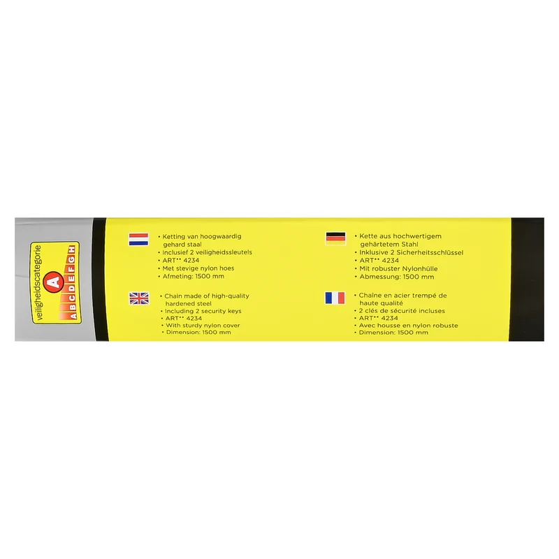Kettenschloss Lockmaster ART** 8,3 x 1500 mm