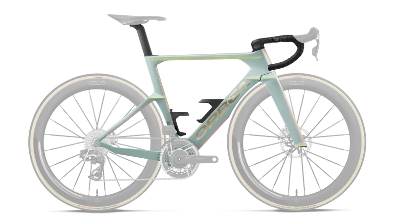 Orbea Rahmensatz Orca Aero OMX 2027 Frozen Concrete/Aurora Blaze Matt